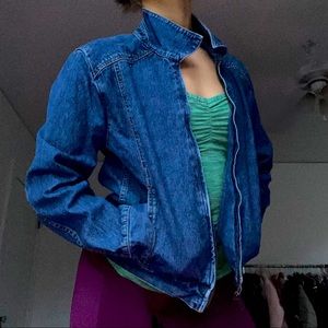 EDDIE BAUER VINTAGE JEAN JACKET!!
